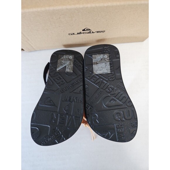 Quicksilver Kids Molokai Layback Flip Flops w/ Backstrap  (Toddler) Size 6 baby - Picture 3 of 7